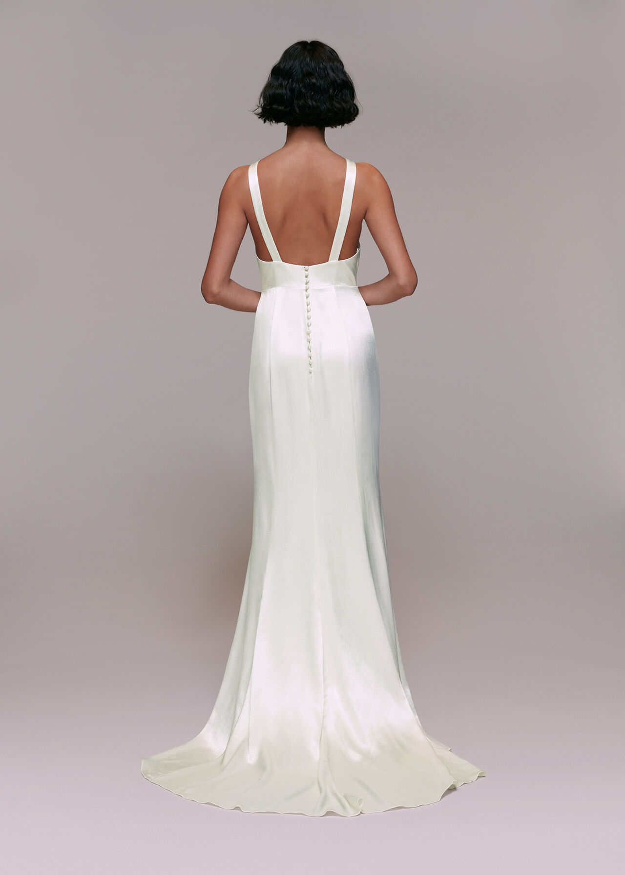 Lina Satin Wedding Dress